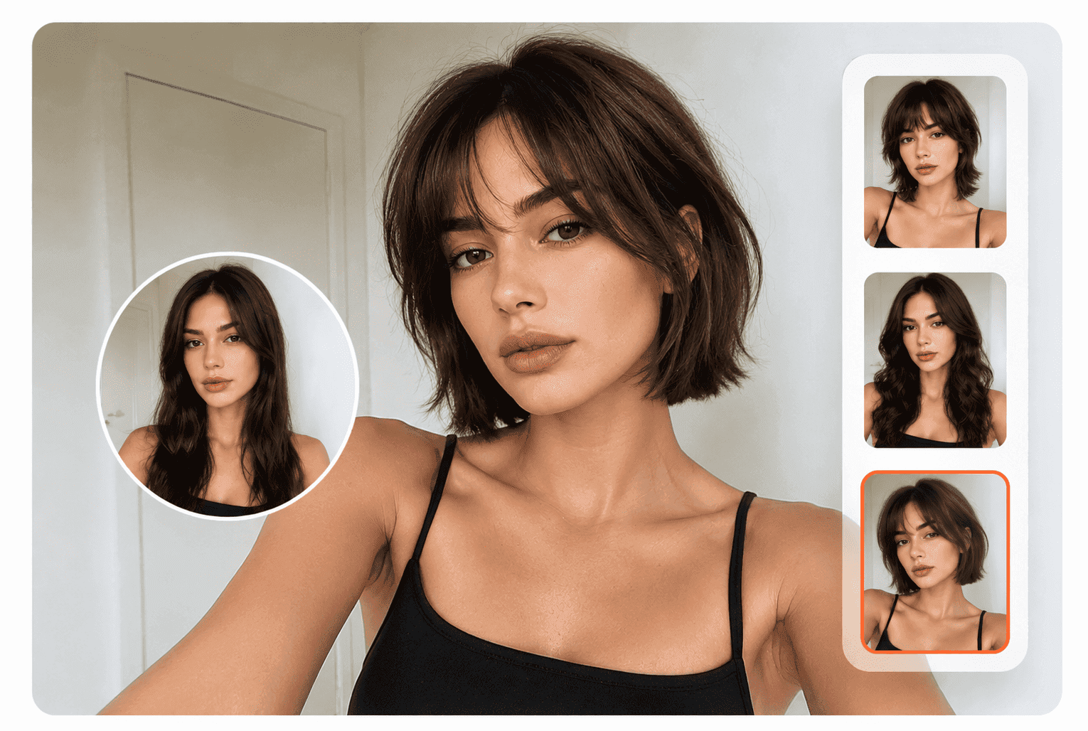 HairstyleForFace virtual hairstyle try on tool preview